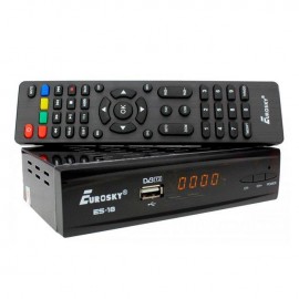 Ресивер DVB-T2 Eurosky ES-18 c поддержкой интернет