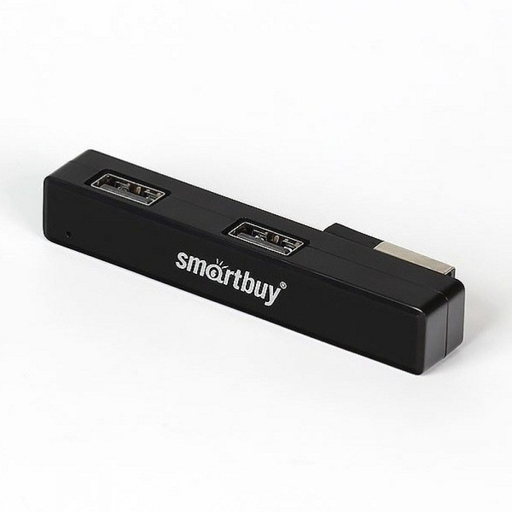 Хаб USB 2.0 SmartBuy 4 порта SBHA-408-K черн