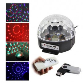 Светильник диско шар MP3 Bluetooth 