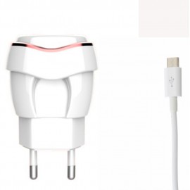 Зарядное сетевое сзу USB 2x Moxom KH-35 + micro