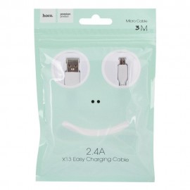 Кабель Micro USB Hoco X13 3m