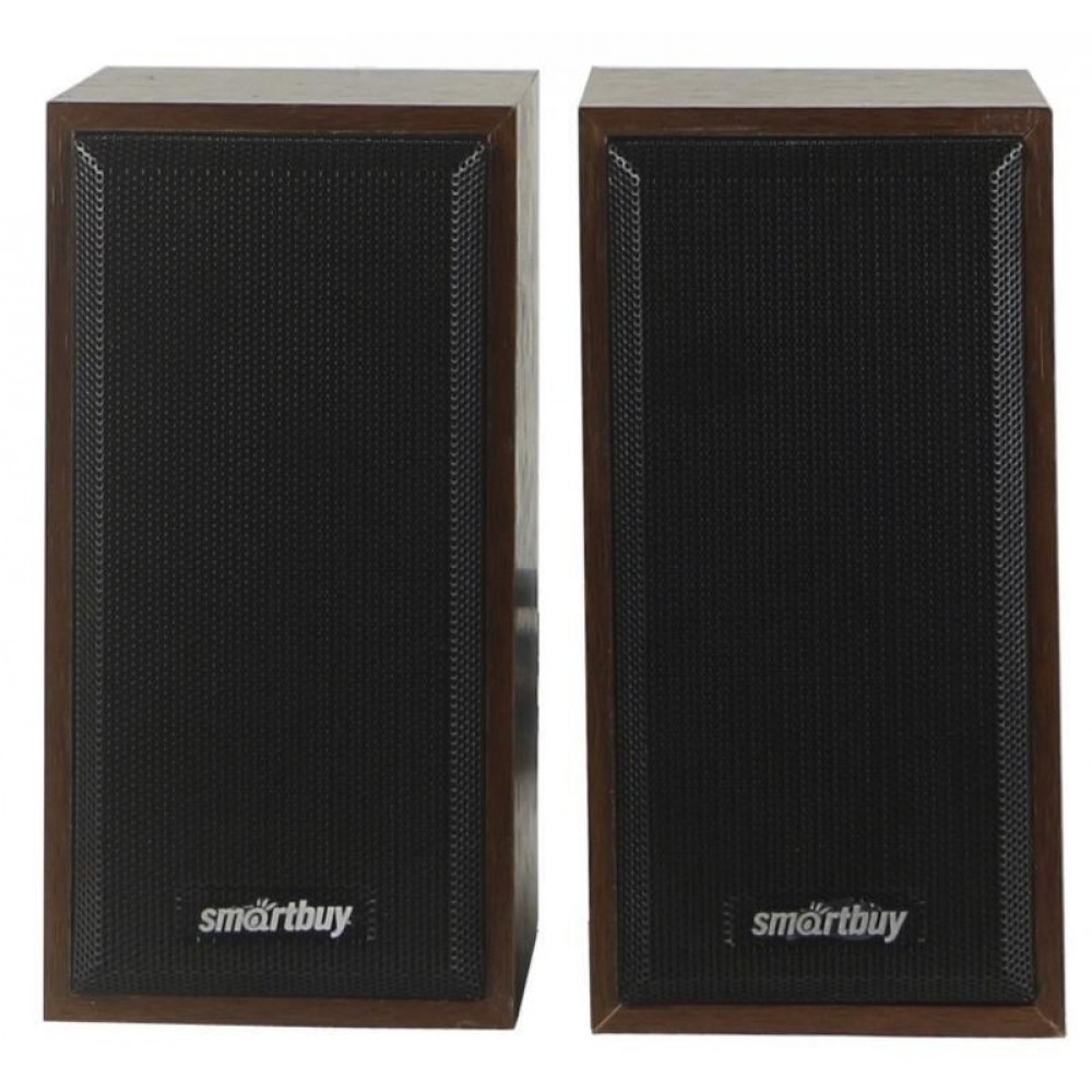 Колонки PC Smartbuy SBA-102 коричневое дерево