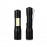 Фонарик Y-I-1131 металл AA LED +COB + зум