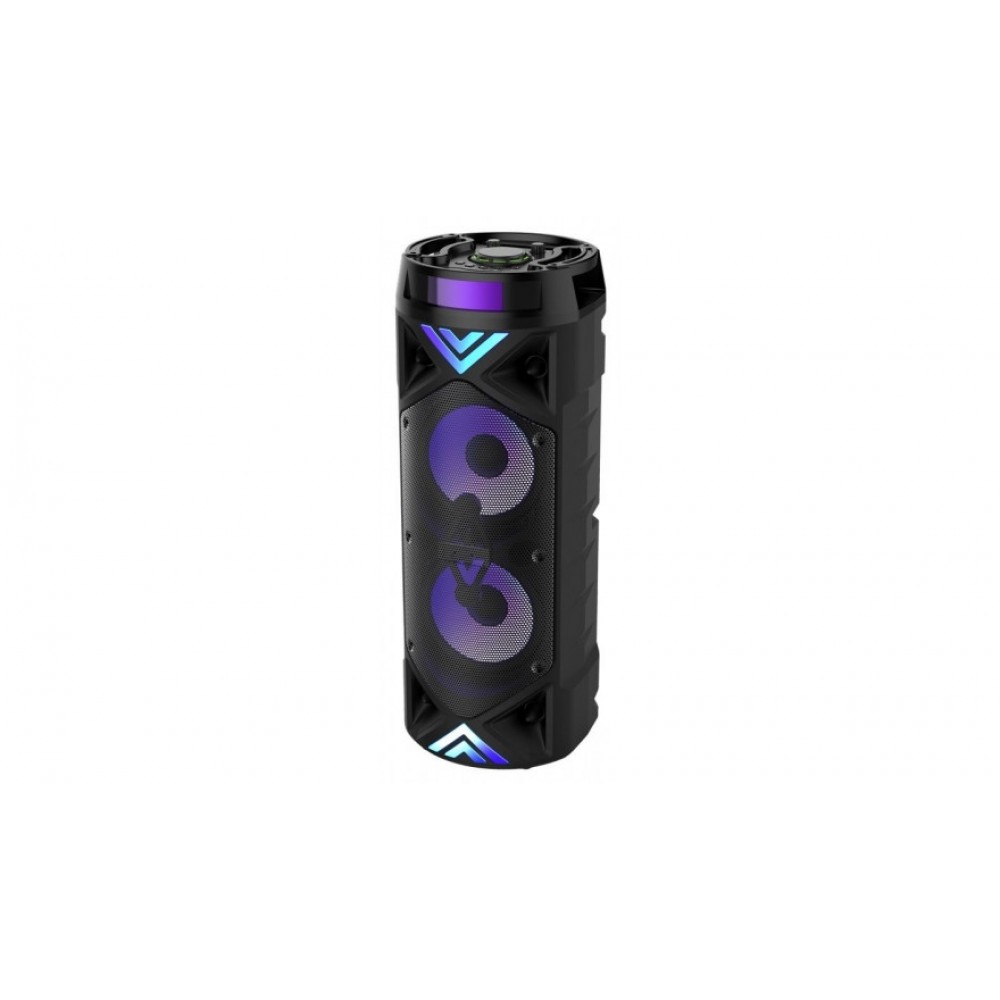 Колонка Bluetooth MP3 FM караоке с микрофоном ZQS-6201/6202/6203 черная