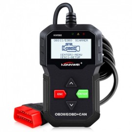 Авто диагностический адаптер автосканер с LCD Konnwei KW-590 OBD2/EOBD+CAN