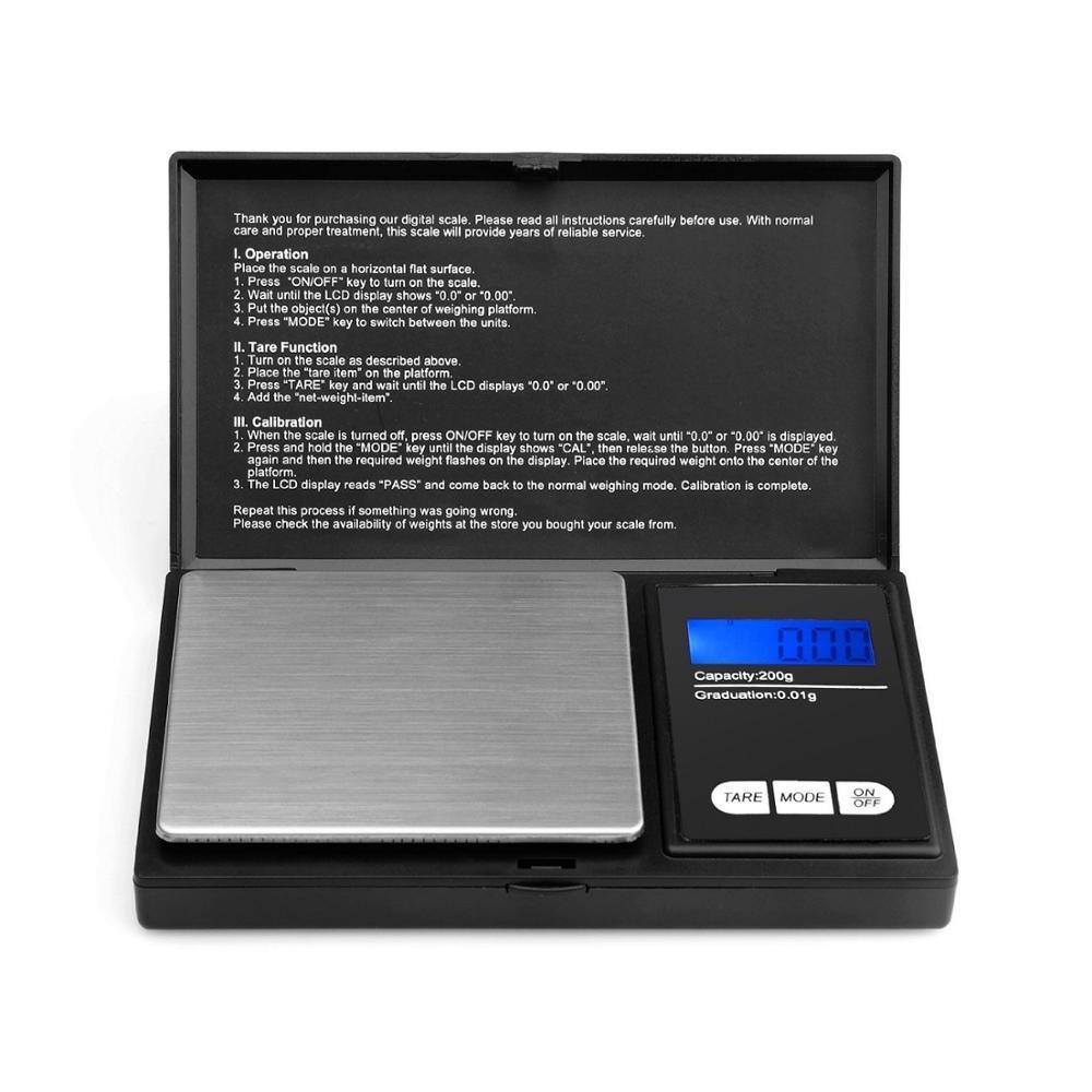 Весы карманные 200g 0.01g ювелирные Prof-mini