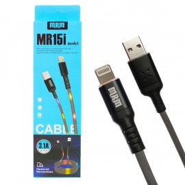 кабель для Apple Lightning USB MR15i LED