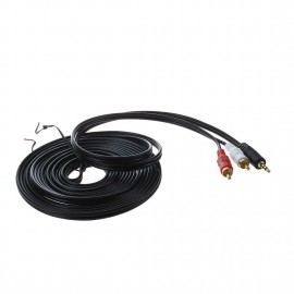 Кабель Aux 3.5 штекер - 2RCA 5m