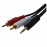 Кабель Aux 3.5 штекер - 2RCA 5m
