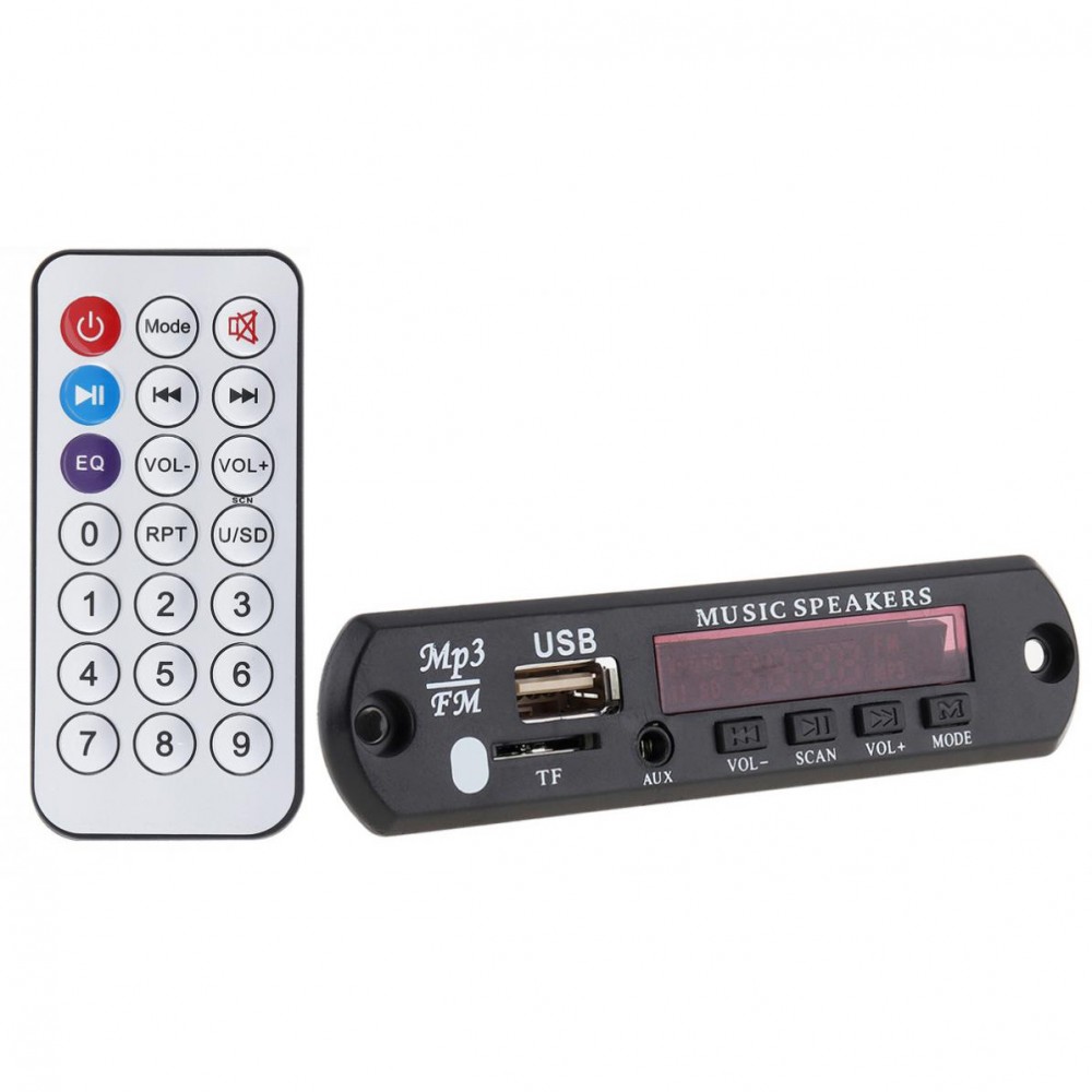 Модуль MP3 bluetooth с пультом VTF-108BT 5V