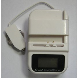 Зарядное универсал лягушка жабка lcd + АЗУ N-038