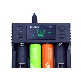 Зарядное сетевое для батарей 18650x4 , AA/AAA Liitokala Lii-S4