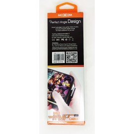 кабель для Apple Lightning USB Moxom cc-70 угловой