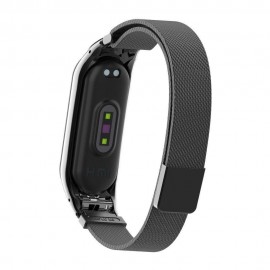 Ремешок металл для фитнес браслета Miband 3 / 4