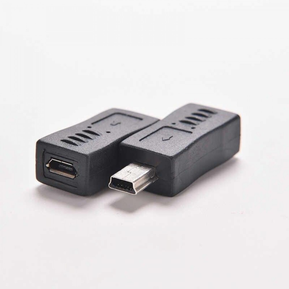 Переходник Micro usb гнездо - mini usb штекер