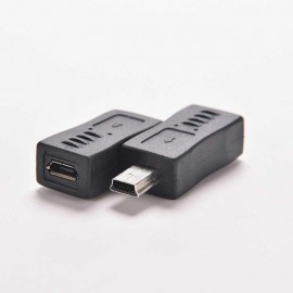 Переходник Micro usb гнездо - mini usb штекер