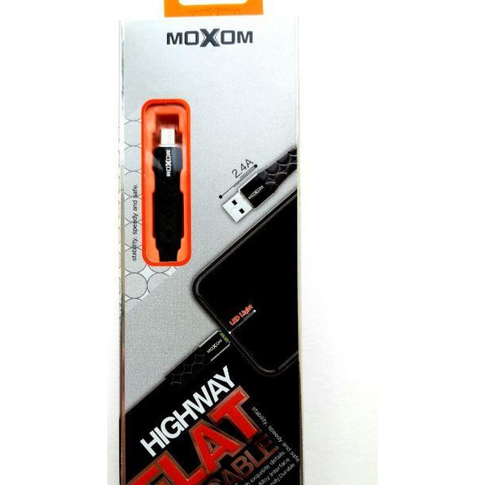 Кабель Micro USB Moxom MX-CB08 1m