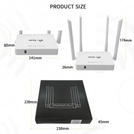 Роутер WiFi WE1626 (USB, 4 антенны)