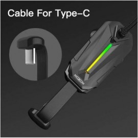 Кабель USB Type-C MOXOM MX-CB03 GM игровой 1m черный