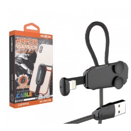 кабель для Apple Lightning USB Moxom MX-CB03 GM игровой черный