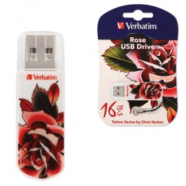 Флешка USB 16Gb Verbatim Mini Tatoo