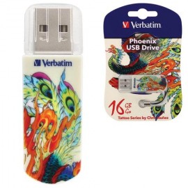 Флешка USB 16Gb Verbatim Mini Tatoo