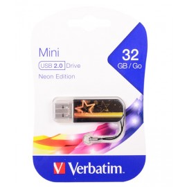 Флешка USB 32Gb Verbatim Mini Neon