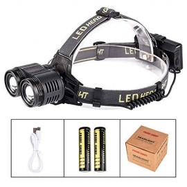 Фонарик налобный MTN HeadLamp 2 x T6