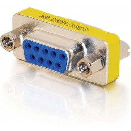 Разъем переходник Com DB9 RS232 Mini Gender Changer гнездо-гнездо