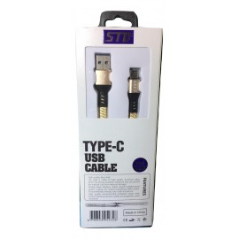 Кабель USB Type-C STD CB106 3A 1m