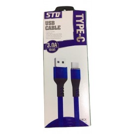 Кабель USB Type-C STD CB106 3A 1m