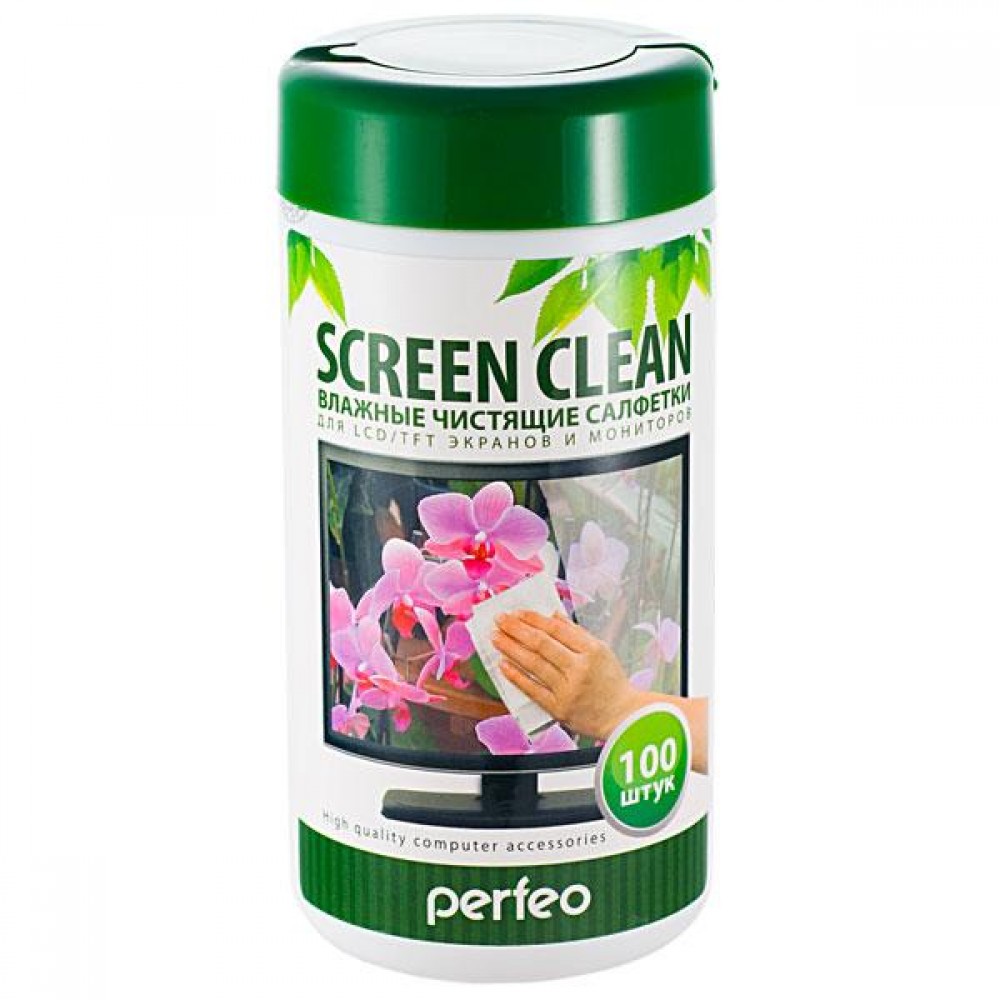 салфетки Perfeo Screen Clean туба PF-T / SC-100