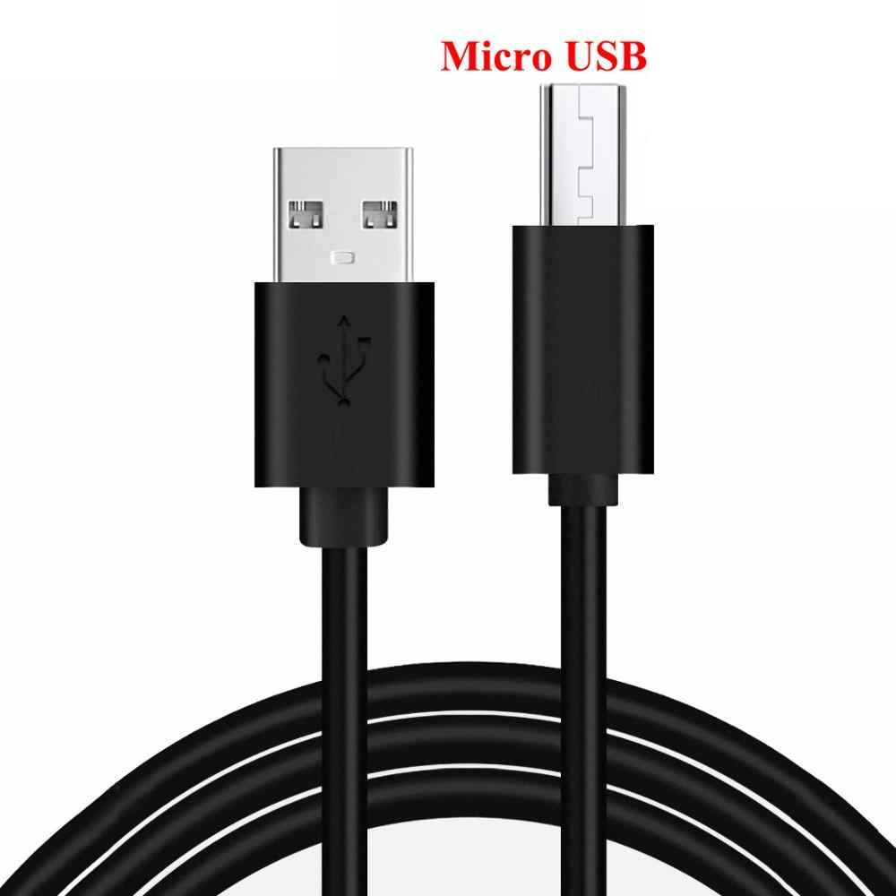 Кабель Micro USB 1m длинный разьем 11mm черный