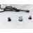 Кабель Micro / Type-C / Lightning USB магнитный 360 3в1 ткань