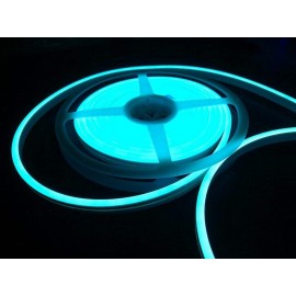 Лента LED Neon синяя узкая 5m