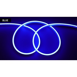 Лента LED Neon синяя узкая 5m