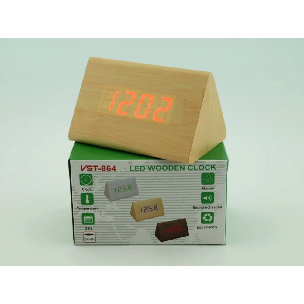 Часы LED с термометром VST-864