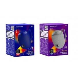 Колонка Bluetooth MP3 FM Borofone BR6 черн