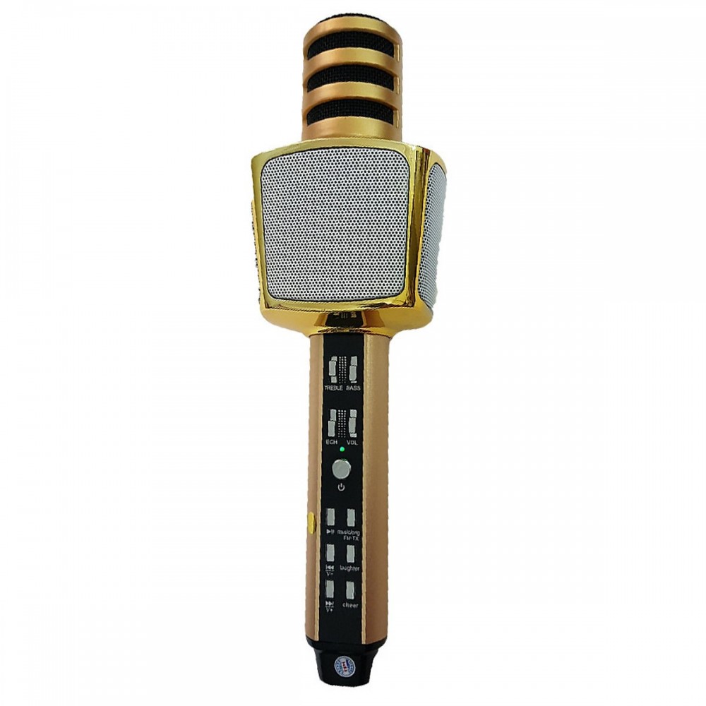 Колонка микрофон Bluetooth Mp3 караоке FM модулятор SD-17