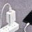 Зарядное сетевое сзу USB Borofone BA21A быстрое QC 3.0 + type-C белый