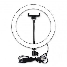 Селфи лампа кольцевая со штативом настол SL-2610