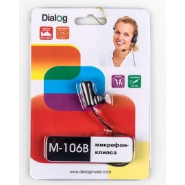 микрофон прищепка Dialog M-106B