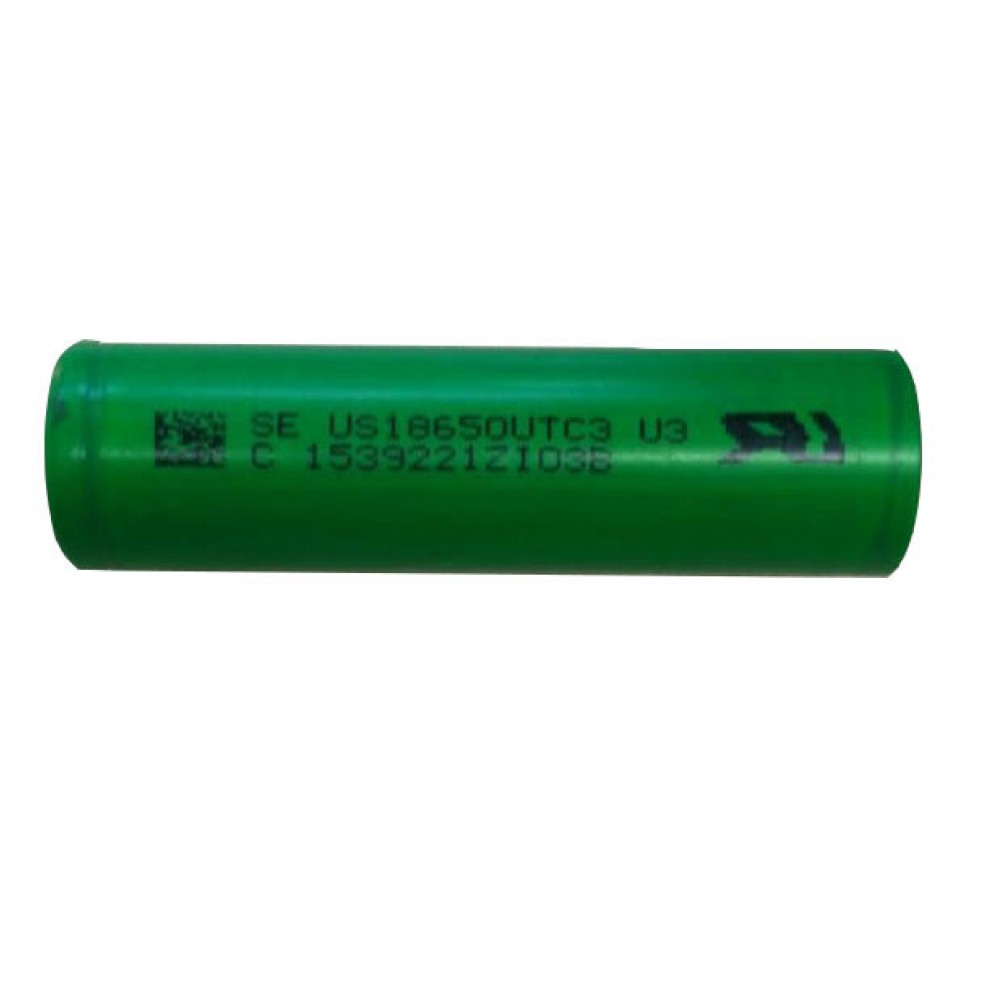 Батарея 18650 зеленая 2000