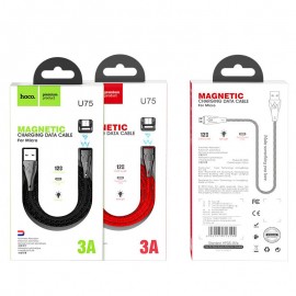 Кабель Micro USB магнитный Hoco U75