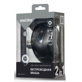 Мышка беспроводная Smartbuy 597D-K Dual Bluetooth + USB