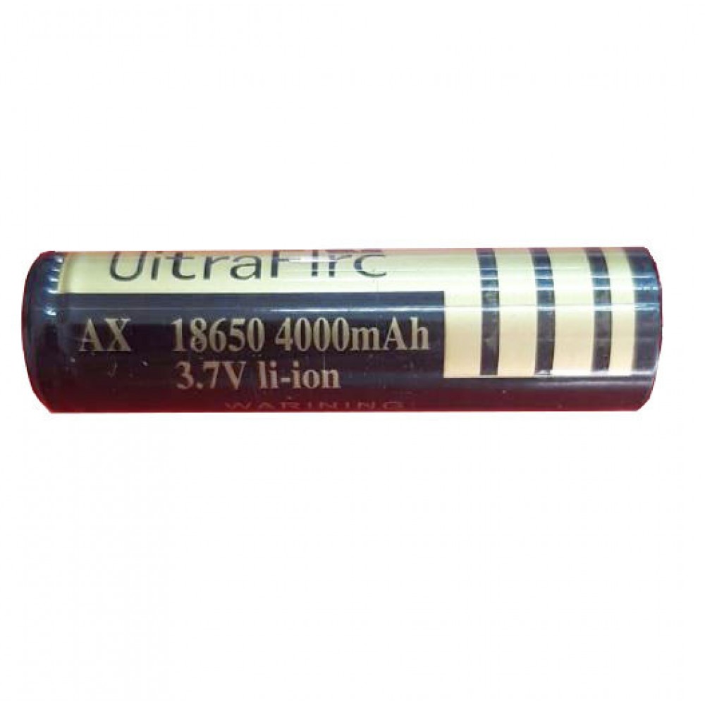 Батарея 18650 UitraFlrc 4000 (real 1150 mAh) выпукл