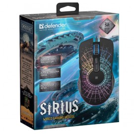 Мышка игровая Defender Sirius GM-660L