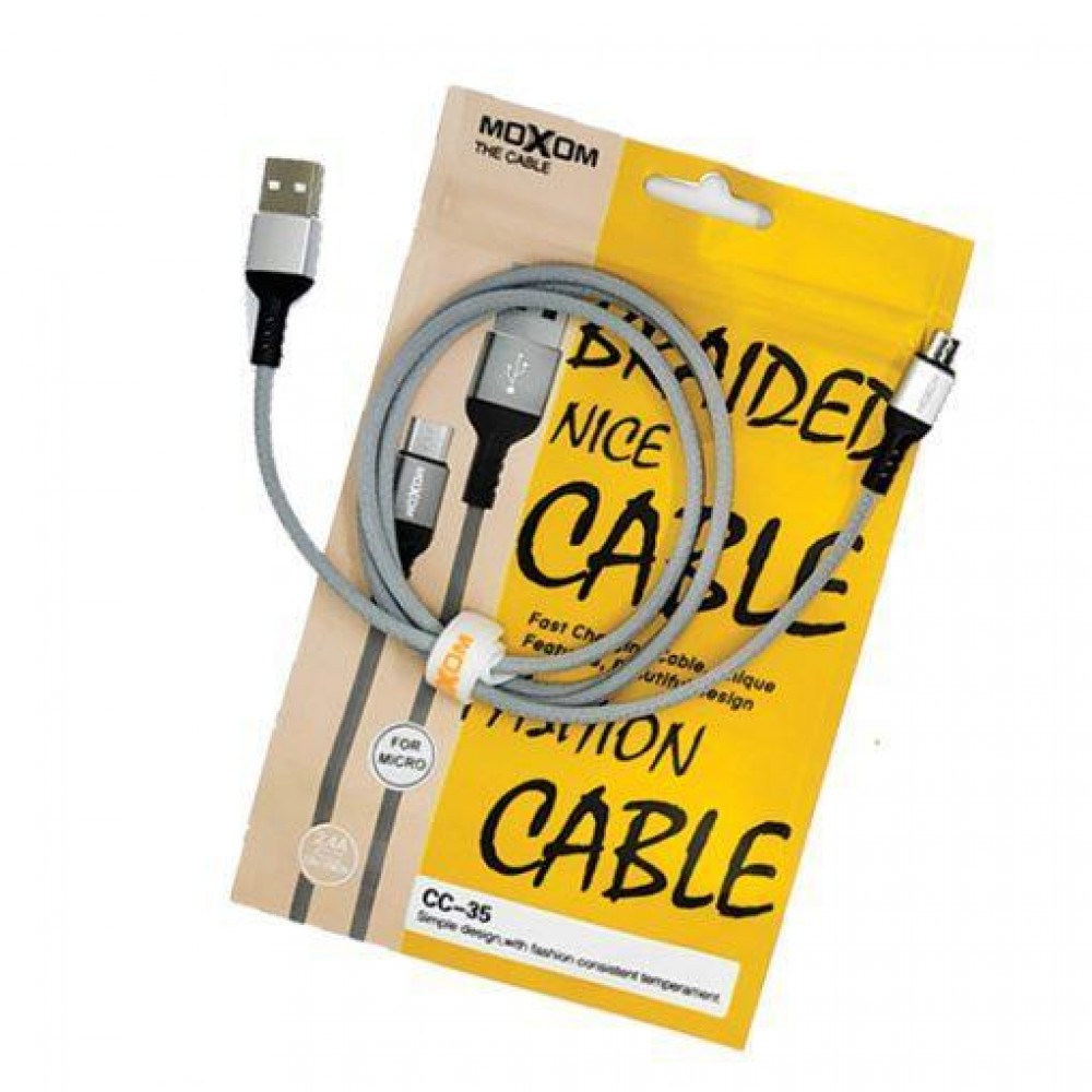 Кабель Micro USB Moxom CC-35 1m
