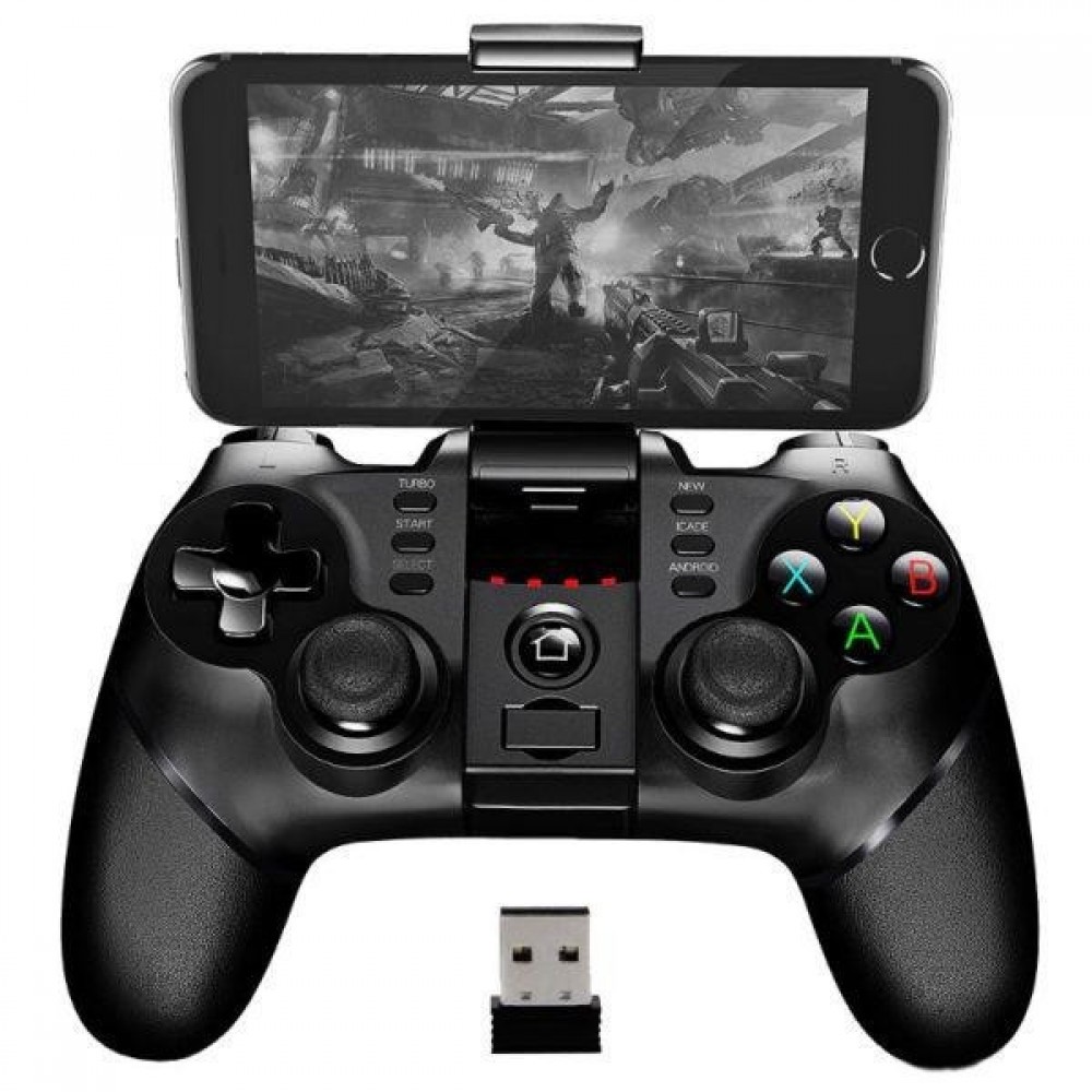 Геймпад Bluetooth + PC Ipega PG-9076 с держателем телефона