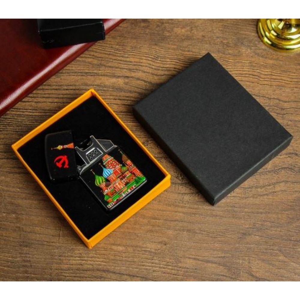 Зажигалка Usb плазменная "Россия" типа Zippo 1 дуга